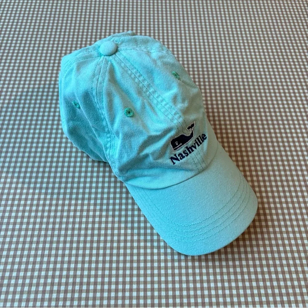 Vineyard Vines Nashville Tennessee‎ hat cap “mint color” preppy sporty. CLEAN